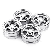 4PCS 1.9 Inch Aluminum Alloy Wheel Hub for 1/10 TRX4 SCX10 D90 RC Crawler Car Parts