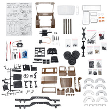 WPL C44KM Metal Edition Unassembled Kit 1/16 4WD RC Car Off-Road Vehicles with Motor Servo 