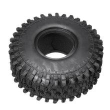 2PCS 1.9 Inch 120mm Diameter Crawler Rc Car Tires Tyre for 1/10 TRX-4 SCX10 90046 D90