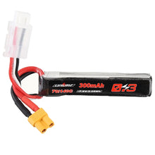 4Pcs URUAV 7.6V 300mAh 70C/140C 2S Lipo Battery XT30 Plug for RC Drone