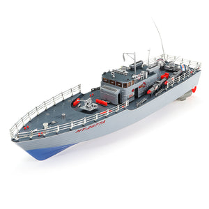 1/115 2.4G EHT-2877 Missile Destroyer RC Boat 4km/h With Two Motor And Light Vehicle Models