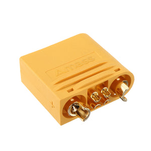 1Pair Amass AS120 Male/Female Plug Connector Resistance Adapter Plug for RC Model FPV Racing Drone Lipo Battery