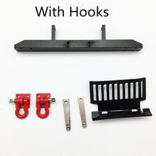 6PCS WPL B36 Upgraded Metal Front Bumper Kit 1/16 Rc Car Spare Parts