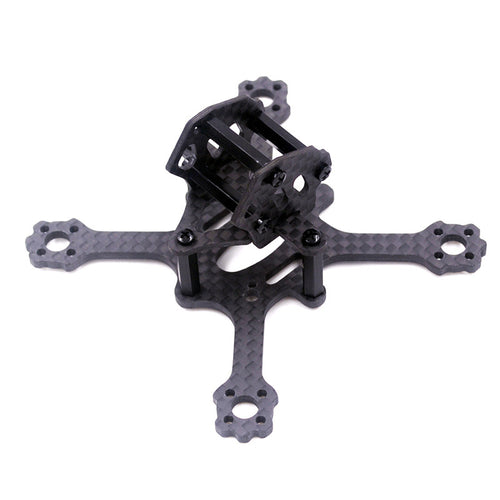 9.5g X2 Eyas 80mm Wheelbase Carbon Fiber Mini FPV Racing Frame Kit for RC Drone