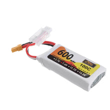 ZOP Power 7.4V 600mAh 100C 2S Lipo Battery XT30 Plug for XK K130 RC Helicopter