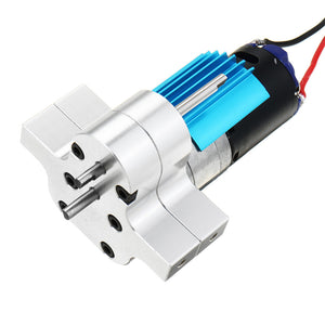 1PC Metal Transfer Gear Box W/ 370 Motor for WPL B-16 B-24 B-36 C24 JJRC Q60 Q61 4WD 6WD RC Car 