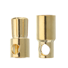 2 Pairs 5.0/5.5/6.0/6.5/8.0mm Bullet Connector Banana Plug Multirotor Spare Part for RC Battery/Moto