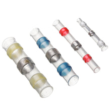 100pcs Electrical Waterproof Seal Heat Shrink Butt Terminal Solder Sleeve Wire Connector