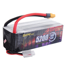 DUPU 22.2V 5200mAh 50C 6S Lipo Battery XT60 Plug for RC Helicopter Quadcopter Car