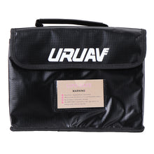 URUAV UR27 Fireproof Waterproof Lipo Battery Safety Bag 26X18X13cm with Label Folder
