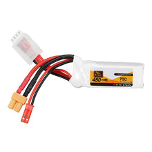 3Pcs ZOP Power 11.1V 450mAh 70C 3S Lipo Battery JST XT30 Plug for FPV Racing Multi Rotor 