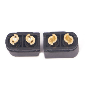 10 Pair Amass XT60U 3.5mm Banana Plug Connector Black Male & Female 