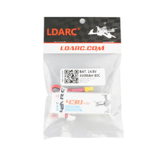 LDARC 4S 14.8V 430mAh 80C Lipo Battery XT30 Plug for ET85 Beta85X RC Drone FPV Racing