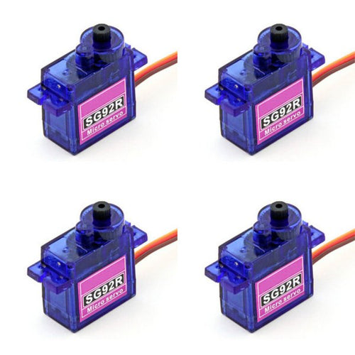 4 X SG92R Mini Micro Servo 9g 2.5kg For RC Airplane