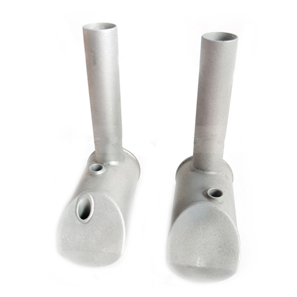 EME70AS-2 Double Cylinder Exhaust Pipe Exhaust Muffler for 70CC Engine Fixed Wing RC Airplane 