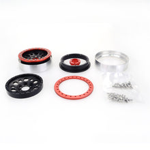 2PCS ZD Racing 2.2 inch Alloy Wheel Rim Hub Aluminum Beadlock for 1/10 RC Car Crawler Axial SCX10 