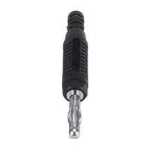 Amass 4mm Banana Bullet Connector Plug Nickel Plated Black/Red Color for Adapter Cable