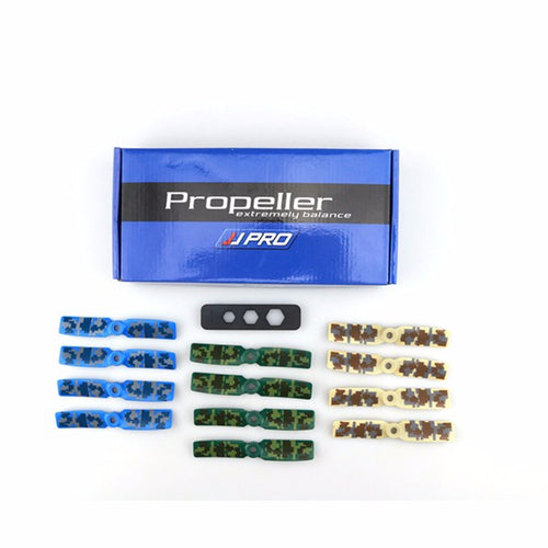 12pcs Original JJRC JJPRO-3545BN 2-blade Camouflage Propeller for QAV130 QAV180 FPV RC Racing Drone