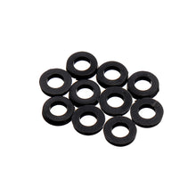 100Pcs M2 M2.5 M3 Black Plastic Nylon Washer Plated Spacer for RC Model