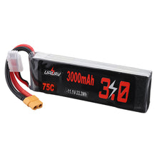 URUAV 11.1V 3000mAh 75C 3S Lipo Battery XT60 Plug for RC Model