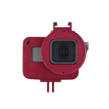 Aluminum Case Alloy Cage Protective Housing Case Cover Metal Frame With UV Lens filter for GoPro Hero 5 6 7 Camera Accessories