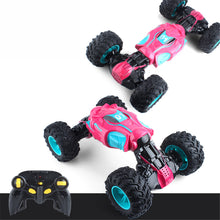 1PC ZhengFei Toys 8850 2.4G 4WD 20km/h Double Sided Stunt Rc Car Deformation Climbing Off-road Truck