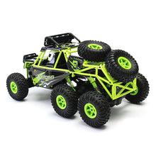 Wltoys 18628 1/18 2.4G 6WD Brushed Rc Car Rock Crawler with Front LED Light RTR Toys 