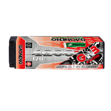 GAONENG GNB 7.4V 4200mAh 120C 2S Lipo Battery XT60 T Plug for RC Car