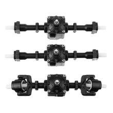 Differential Metal Front+Rear+Middle Bridge Axle For JJRC Q60 Q63 Q64 RC Car Parts