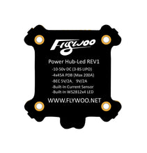 FLYWOO Power Hub-LED REV1 PDB Built In 5V 9V 2A BEC WS2812 LED 3-8S For FPV Racing RC Drone