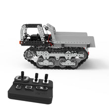 SWRC 007 934PCS 2.4G 10CH Stainless Steel DIY RC Car Dump Truck Construction Model Vehicles