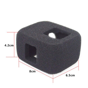 1PC Sponge Windshield Black for Gopro Hero 5/6/7 Sport Camera
