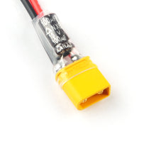 Happymodel XT30 Plug Pigtail Power Wire with 100μF Capacitor for Mobula7 HD TRASHCAN UR85 UR85HD Crazybee F3 / F4 PRO Flight Controller