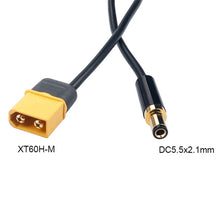 RJXHOBBY XT60 Male To Male DC 5.5mm X 2.1mm Plug Power Cable Wire For T12 Electric Soldering Iron