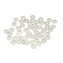 50 PCS Stainless Steel Flat Gasket Plain Washer Spacer M3*9*0.8 For M3 Motor Shalf