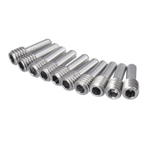 10PCS M3 M4 12mm Metal Machine Screw for 1/10 Crawler Rc Car Parts 