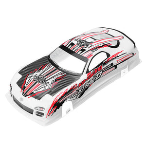 1/10 Scale Rc On-Road Drift Car Body Painted PVC Shell for Mazada Rx7 Vehicle