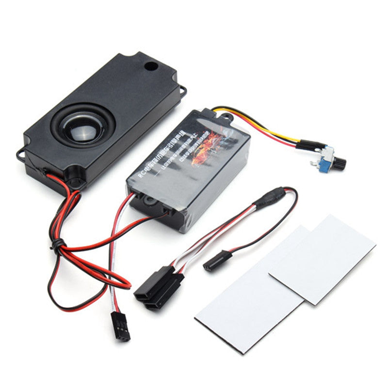 Second Generation Cool Gas Linkage Groups Engine Static Simulator With 1/2 Speakers For RC Car Parts