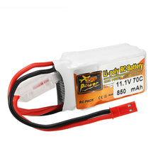 ZOP Power 11.1V 850mah 70C 3S  Lipo Battery JST Plug
