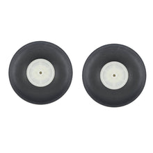 2 Pieces 128mm Diameter PU Simulation Wheel Wheels For RC Airplane
