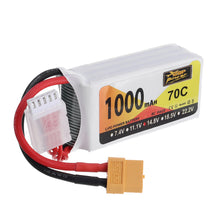 ZOP Power 14.8V 1000mAh 70C 4S Lipo Battery XT60 Plug for GEPRC CineRun HD3 3 Inch 3-4S CineWhoop 