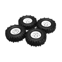 4Pcs AUSTAR AX-4020 1.9 Inch 110mm RC Car Tires With Hub For 1/10 D90 SCX10 CC01 RC Car Crawler