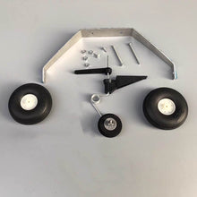 DIY Reversed Tricycle Landing Gear Tail-Wheel for 1400mm Fixed Wing Skysurfer X8 Skywalker Cessna RC Airplane