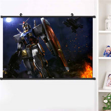 Anime Mobile Suit Gundam UC Wall Scroll Mural Poster Wall Hanging Poster Fashion Otaku Home Decor 40×60cm