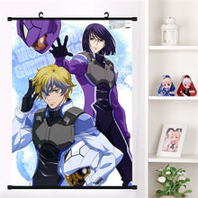Hot Anime Mobile Suit Gundam Unicorn UC Wall Scroll Mural Poster Wall Hanging Poster Home Decor Otaku Collection Art