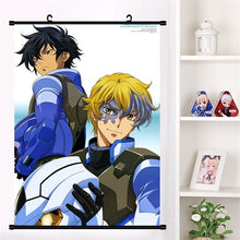 Hot Anime Mobile Suit Gundam Unicorn UC Wall Scroll Mural Poster Wall Hanging Poster Home Decor Otaku Collection Art