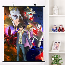 Hot Anime Mobile Suit Gundam Unicorn UC Wall Scroll Mural Poster Wall Hanging Poster Home Decor Otaku Collection Art