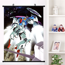 Hot Anime Mobile Suit Gundam Unicorn UC Wall Scroll Mural Poster Wall Hanging Poster Home Decor Otaku Collection Art