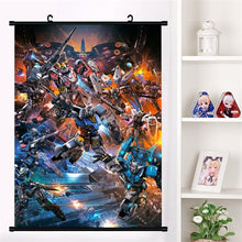 Hot Anime Mobile Suit Gundam Unicorn UC Wall Scroll Mural Poster Wall Hanging Poster Home Decor Otaku Collection Art