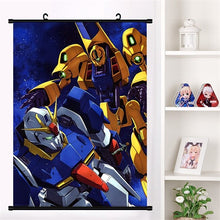 Hot Anime Mobile Suit Gundam Unicorn UC Wall Scroll Mural Poster Wall Hanging Poster Home Decor Otaku Collection Art